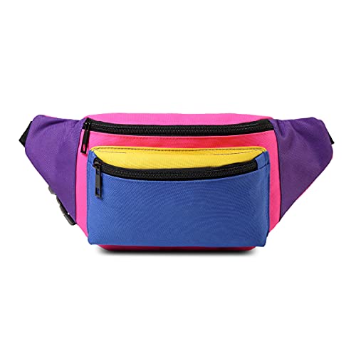 Refreedom 80s Neon Waist Fanny Pack for 80s Costumes,Festival Travel Party #Other